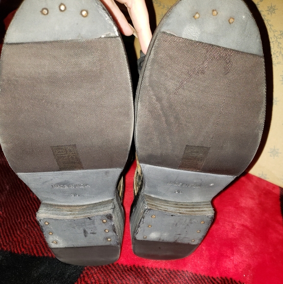 Free People floral combat boots - Picture 5 of 6